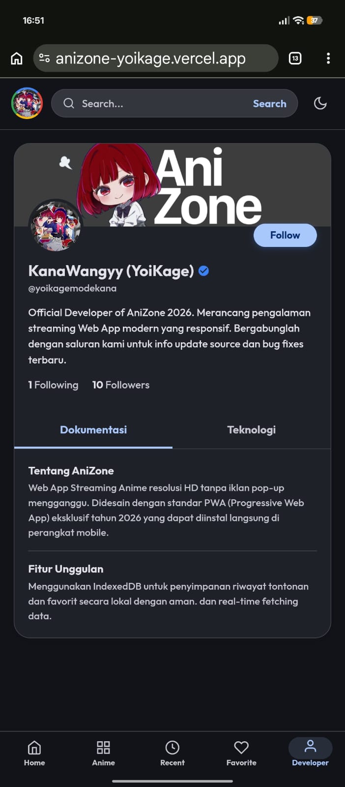 AniZone Mobile